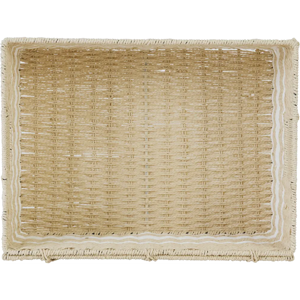 Корзина с крышкой Storidea HXL21.341 M 28x18x38 см 19 л бумага цвет бежевый STLM-2122294 - Вид №2