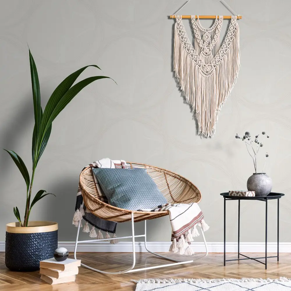 Обои флизелиновые Inspire Claire бежевые 1.06 м Paper 2 STLM-2006179 - Вид №2