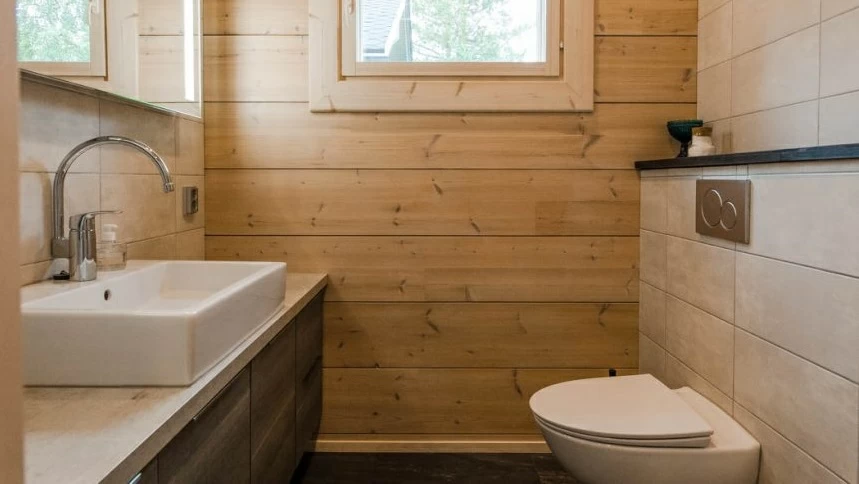 Уникальный дизайн ванной комнаты