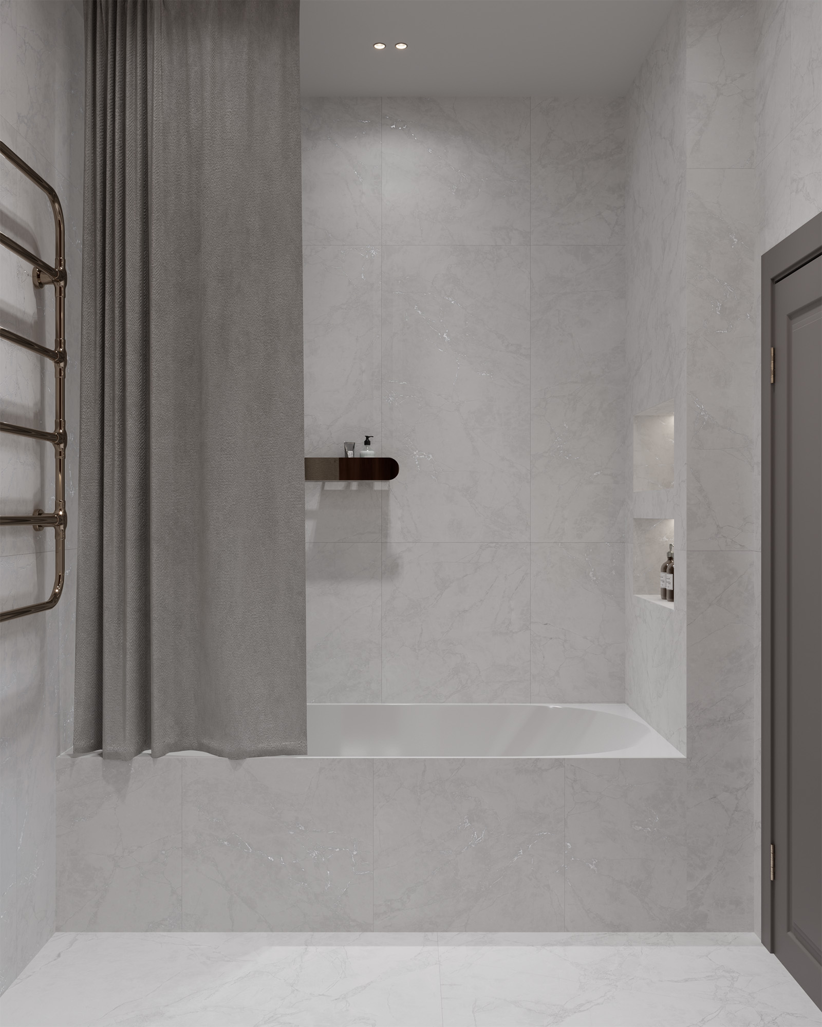 Керамогранит ARCTIC WHITE 60х120 Arcadia Ceramica CR4007-A - Вид №2