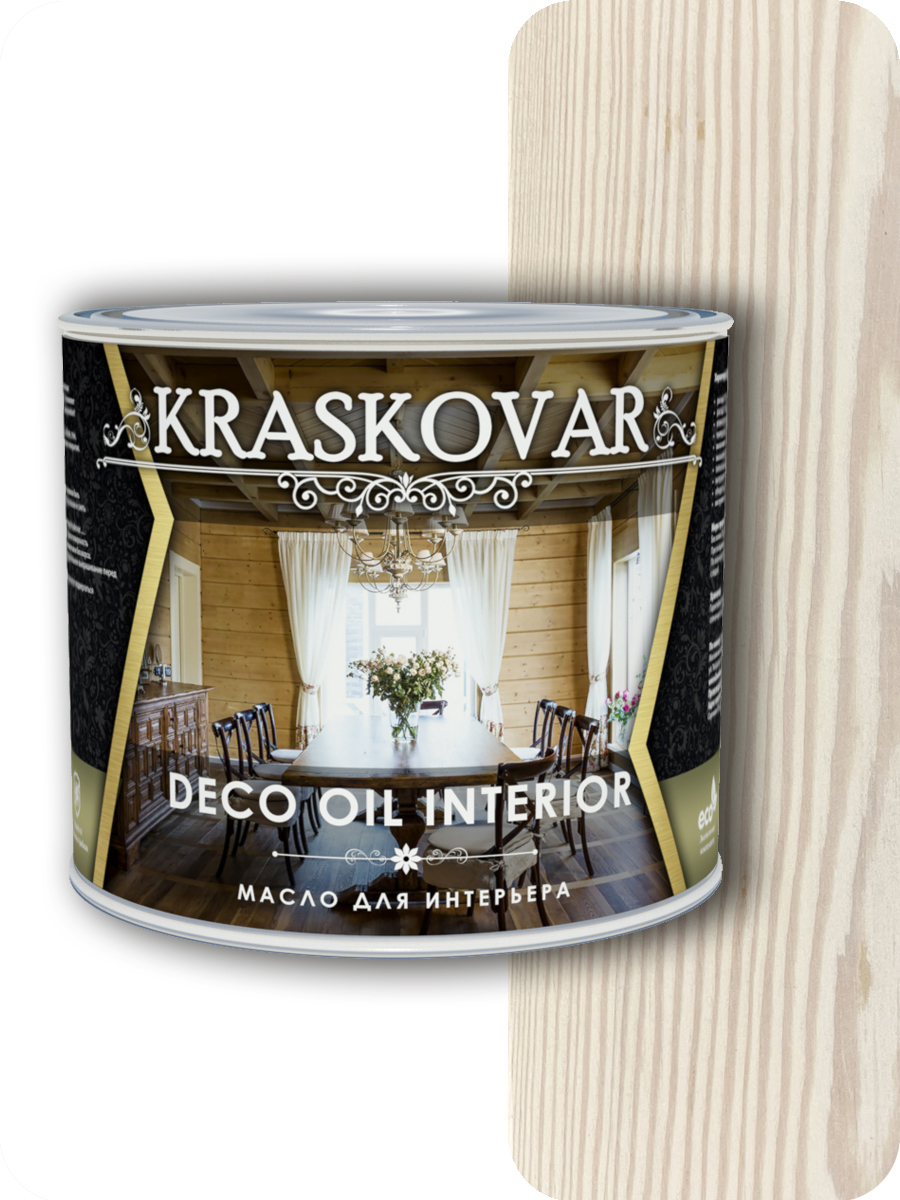 90234475 Масло для интерьера Deco Oil Interior Белоснежный 2.2 л STLM-0142624 KRASKOVAR