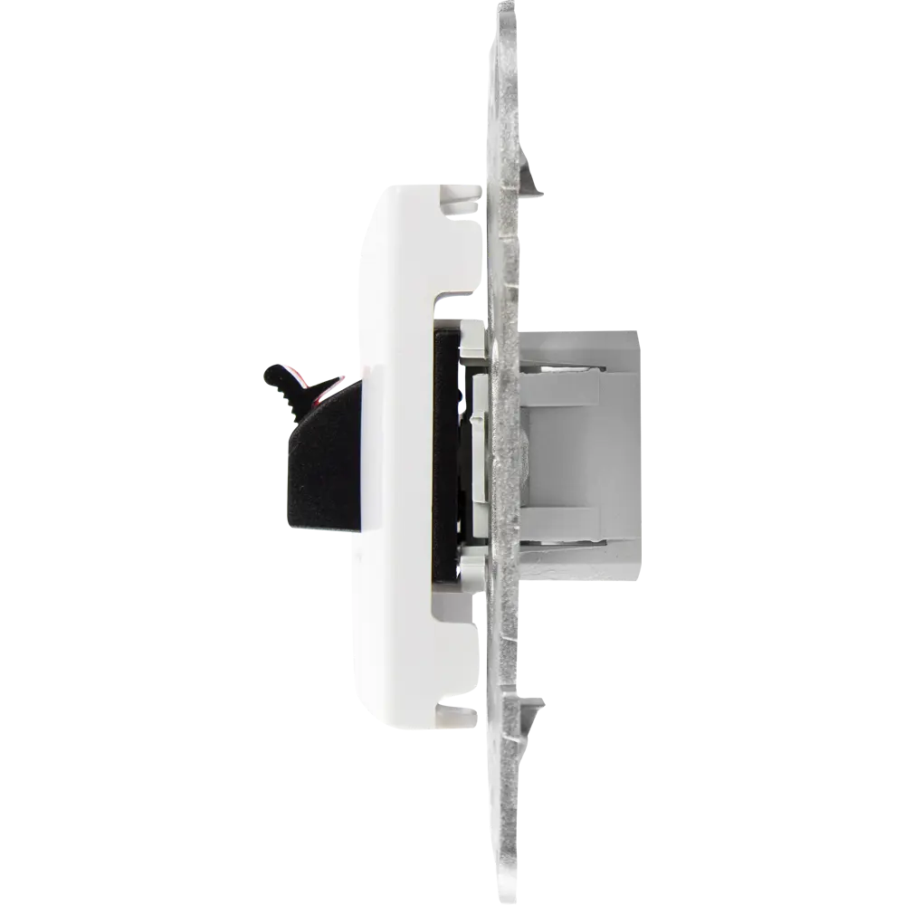 Аудио розетка встраиваемая Systeme Electric Unica, цвет белый STLM-2142104 - Вид №4