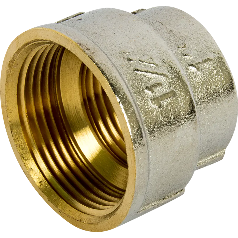 Муфта переходная 1 1/4"x1" ВР мм никелированная латунь 027-8951 81962388 STLM-2207027 Santreyd 