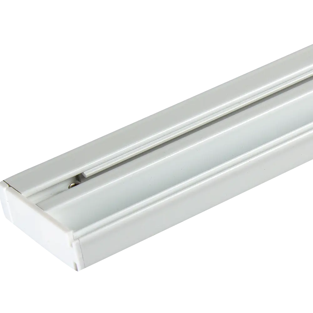 Карниз шинный однорядный, 200 см алюминий цвет белый ORBIS STLM-2140959