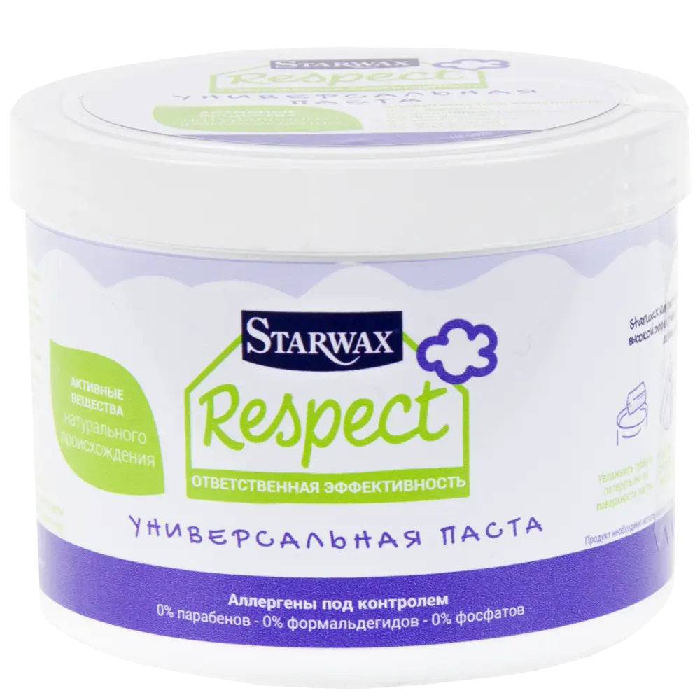 Универсальная паста для чистки и полировки Respect 0.375 г STARWAX STLM-2056098