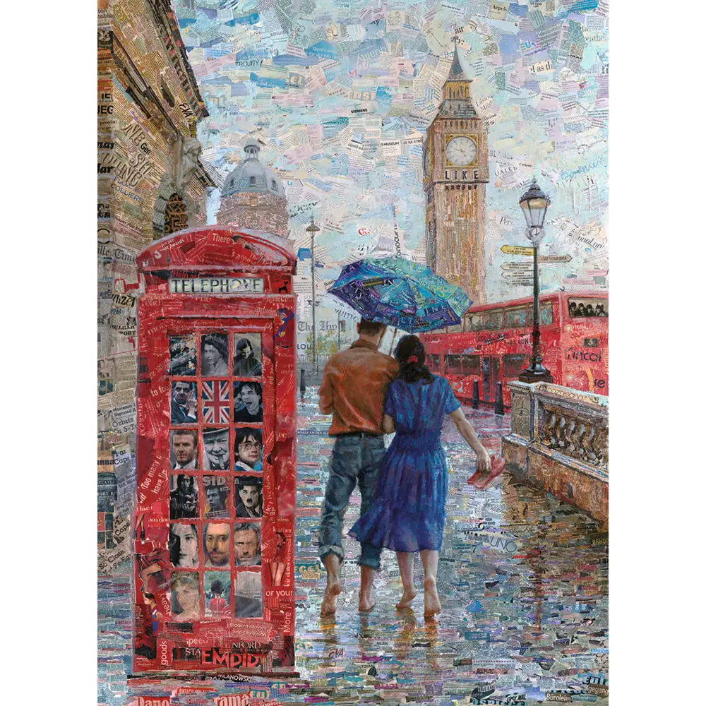Фотообои Прогулка по лондону бумажные, 184x254см, WM-20 POSTERMARKET STLM-2132243