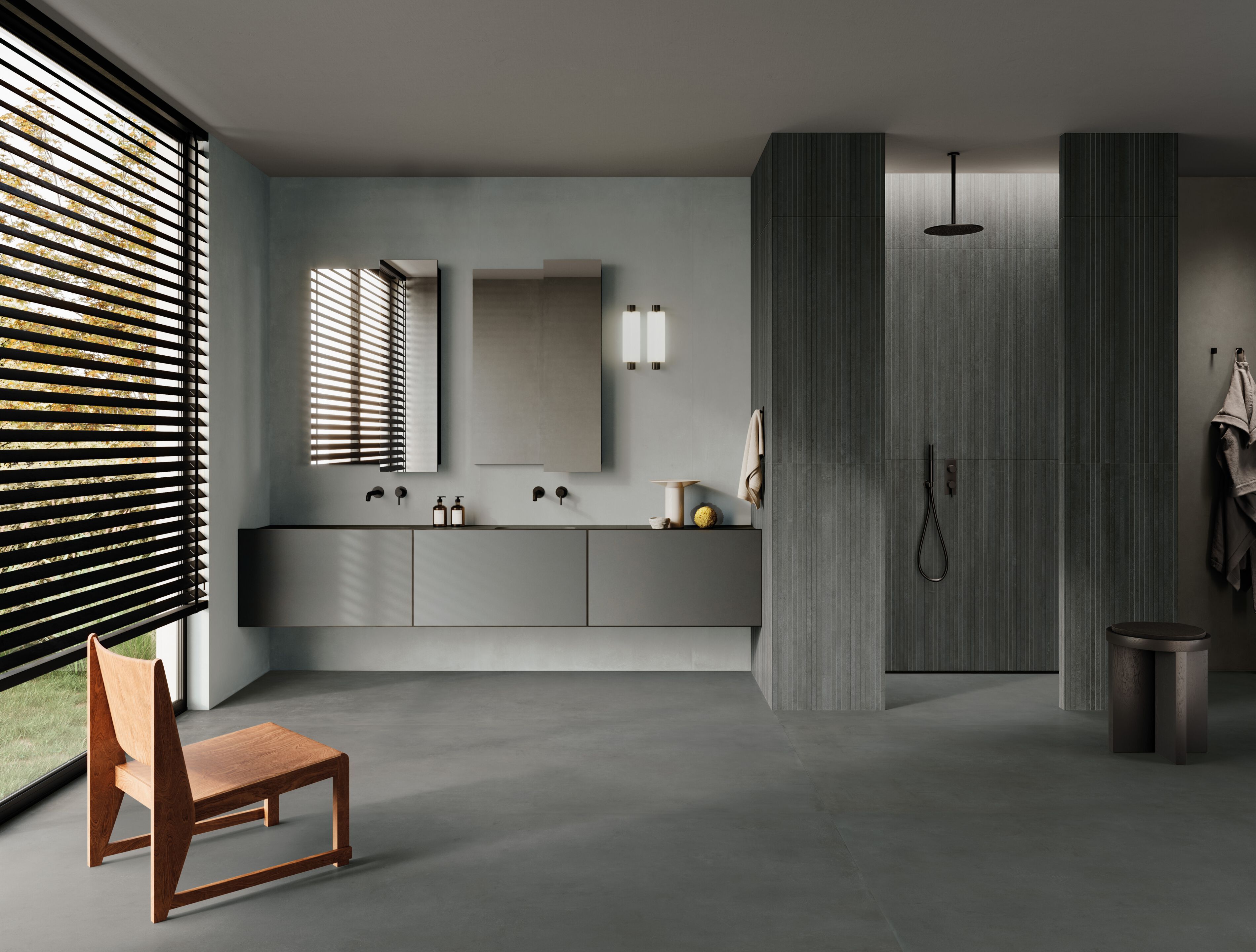 Пол / керамогранит с эффектом цемента Italgraniti цементы ARCH-00084943 - Вид №1