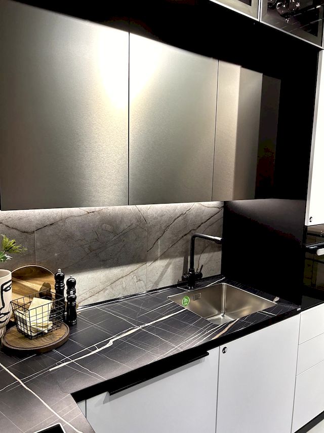 Столешницы для кухни - Мрамор Нуар LIGRON LIST357 2109 - Вид №18