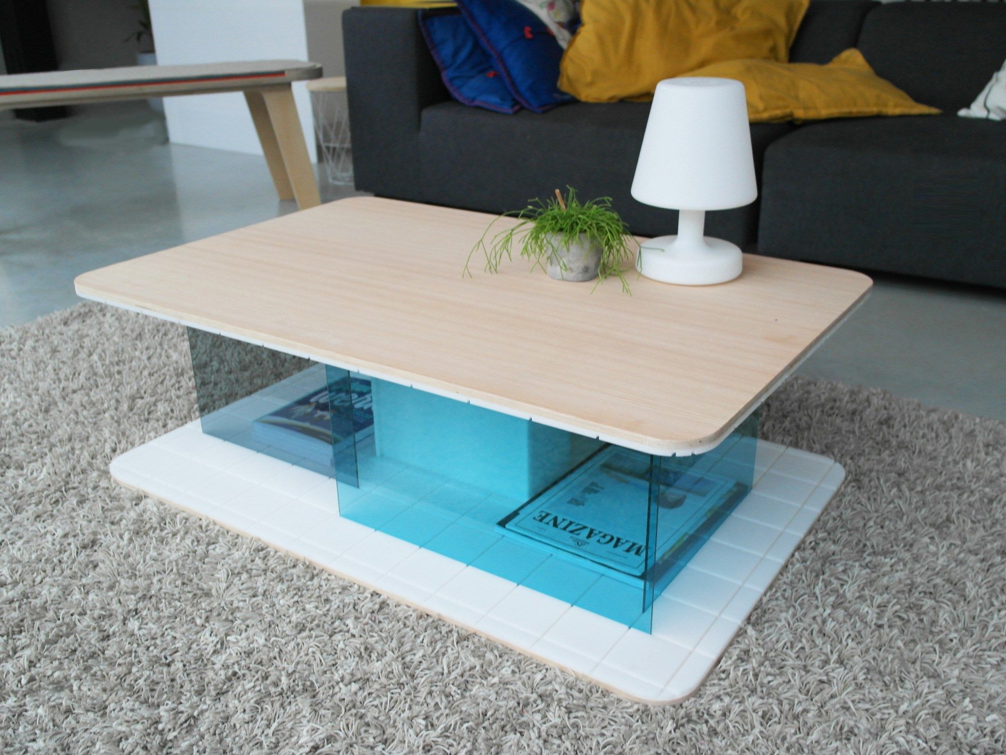 Журнальный столик с отсеком для хранения rform сетка ARCH-00045960 - Вид №4