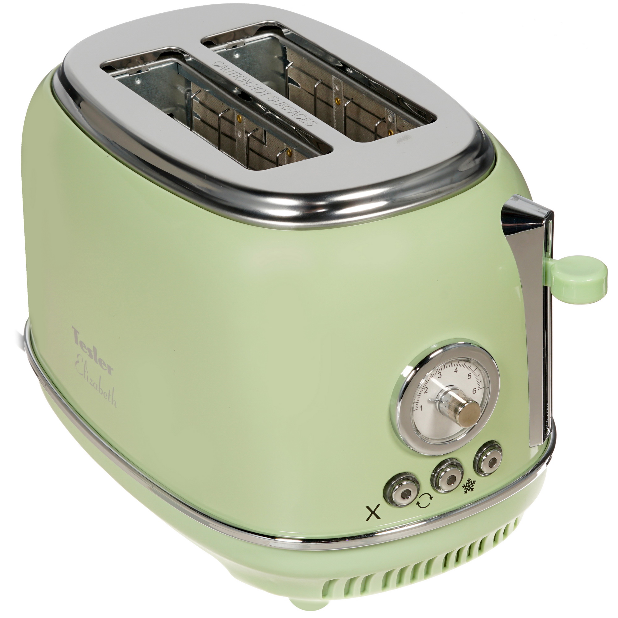 8161057 Тостер TESLER TT-245 зеленый STDN-0123423