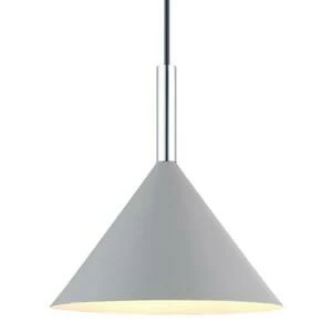 Светильник подвесной Nyso, Ø21, серый/хром