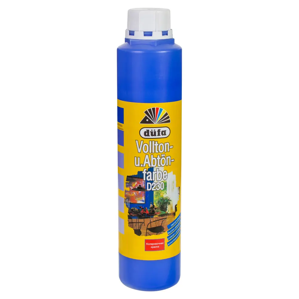 Краситель Abtonfarbe № 129 0.75л цвет ультрамарин Dufa STLM-2175745