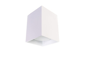 16243587 Накладной светильник квадрат 80х60мм GU10 белый R51A.60x60.W Светкомплект