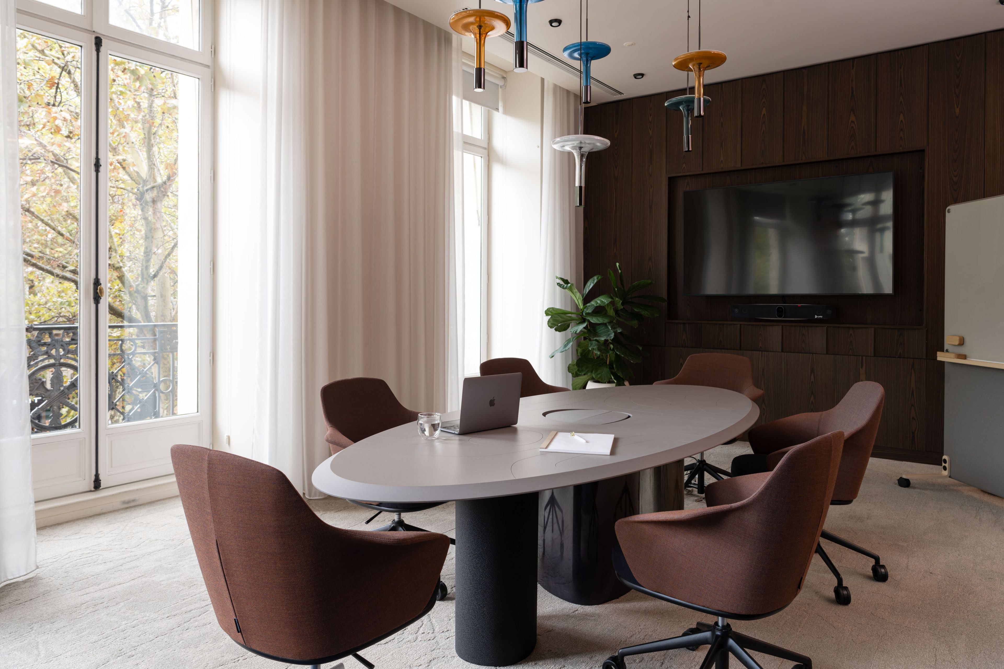 Овальный стол для совещаний из МДФ Cider Edition Monolithes ARCH-00089793 - Вид №3