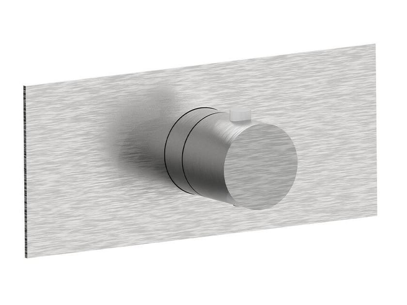 Встраиваемый термостатический смеситель для душа из нержавеющей стали Rubinetterie Frattini Pepe XL 316 ARCH-00046514