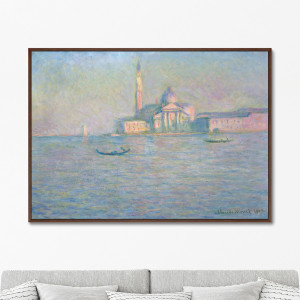 91277942 Картина «» The Church of San Giorgio Maggiore, Venice, 1908г. STLM-0532598 КАРТИНЫ В КВАРТИРУ