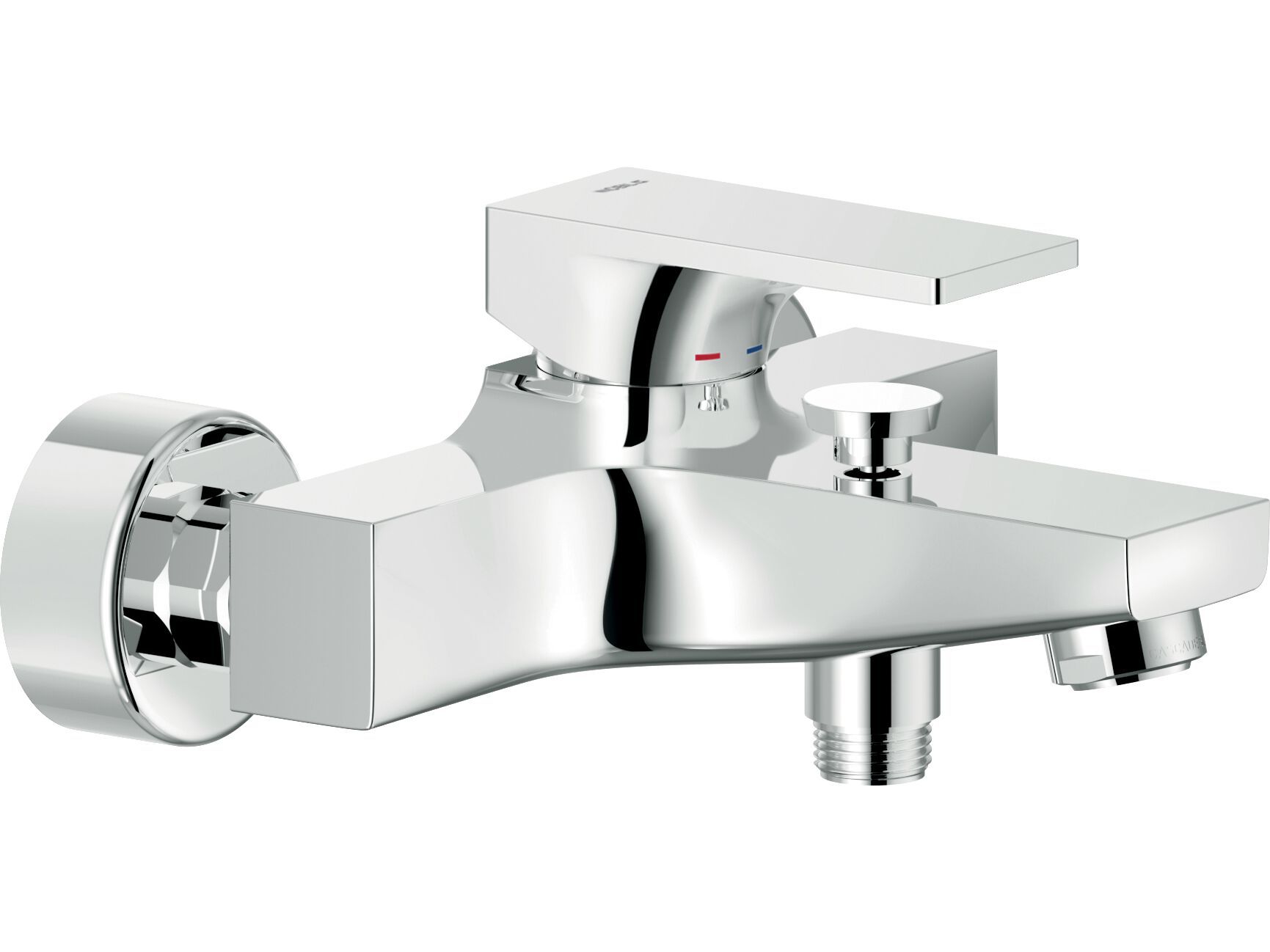 Настенный однорычажный смеситель для ванны Nobili Seven ARCH-00005768