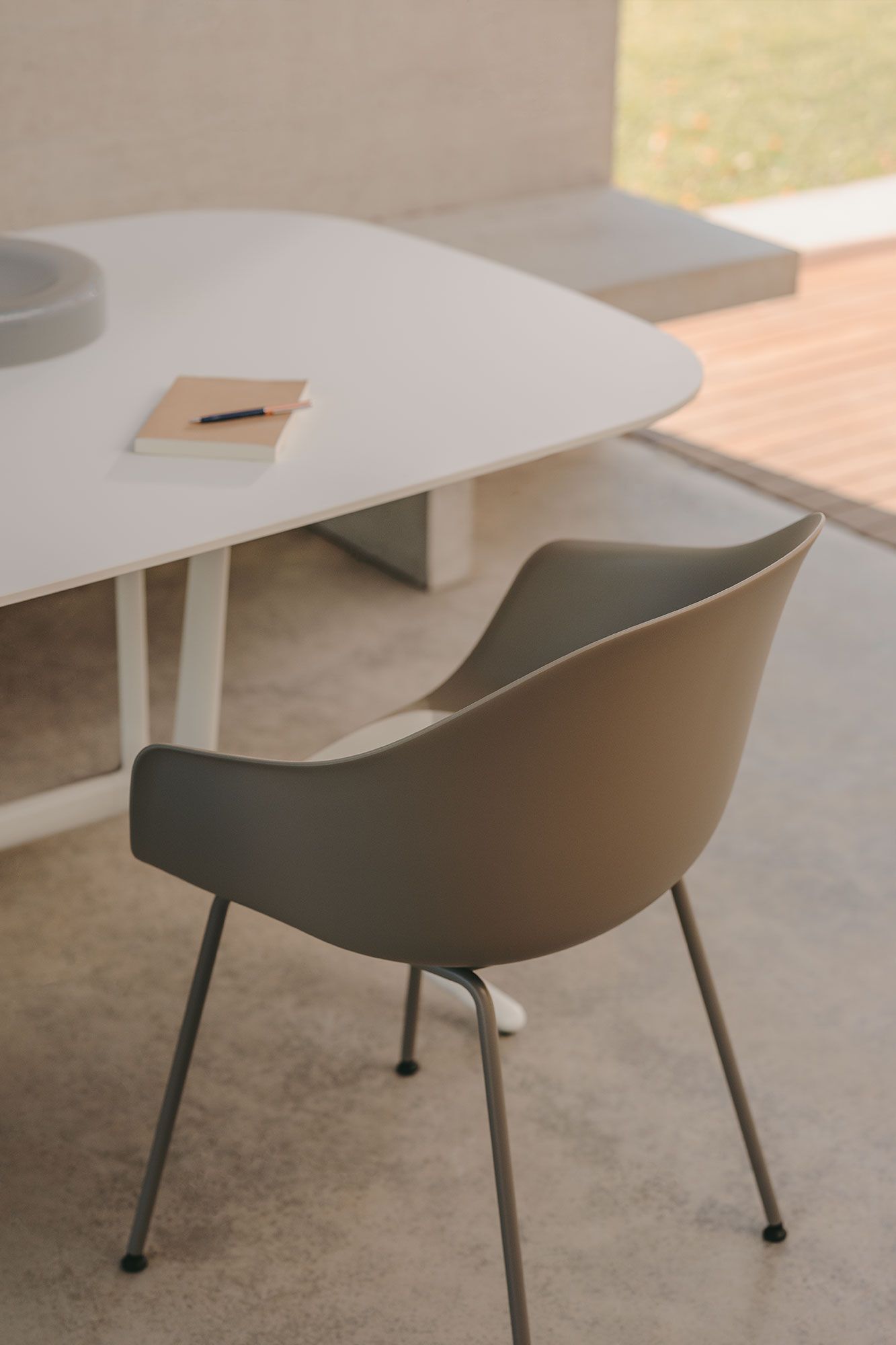 Полипропиленовый садовый стул Lapalma SEELA AC OUTDOOR ARCH-00060867 - Вид №5