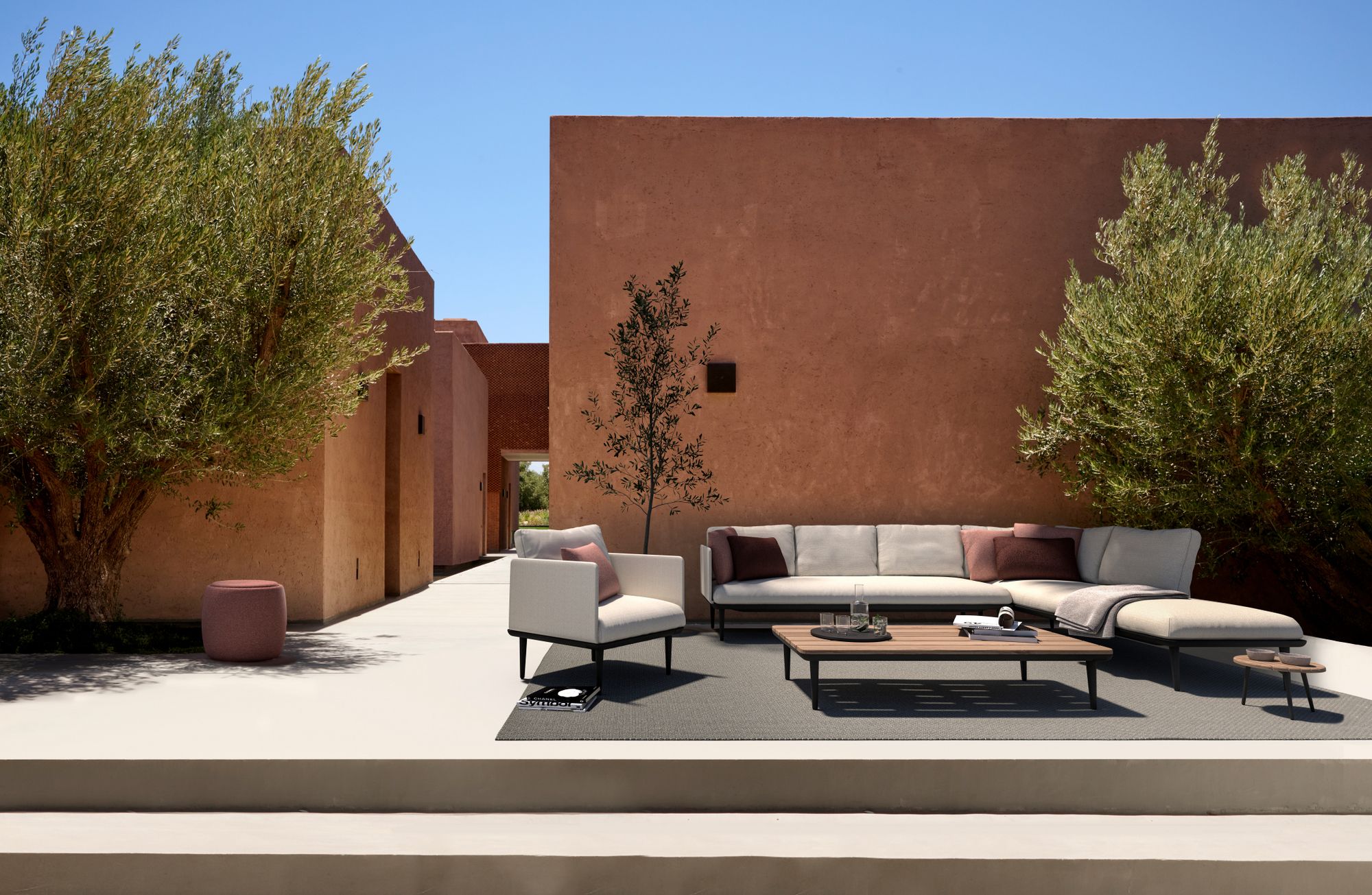 Прямоугольный садовый стол из тикового дерева Royal Botania Styletto Lounge ARCH-00077946 - Вид №3