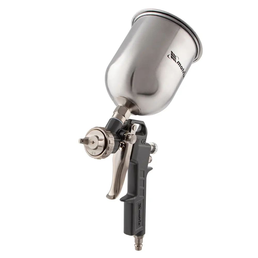 Пневматический краскопульт Matrix с верхним бачком 0.6 л 87705570 STLM-0846666