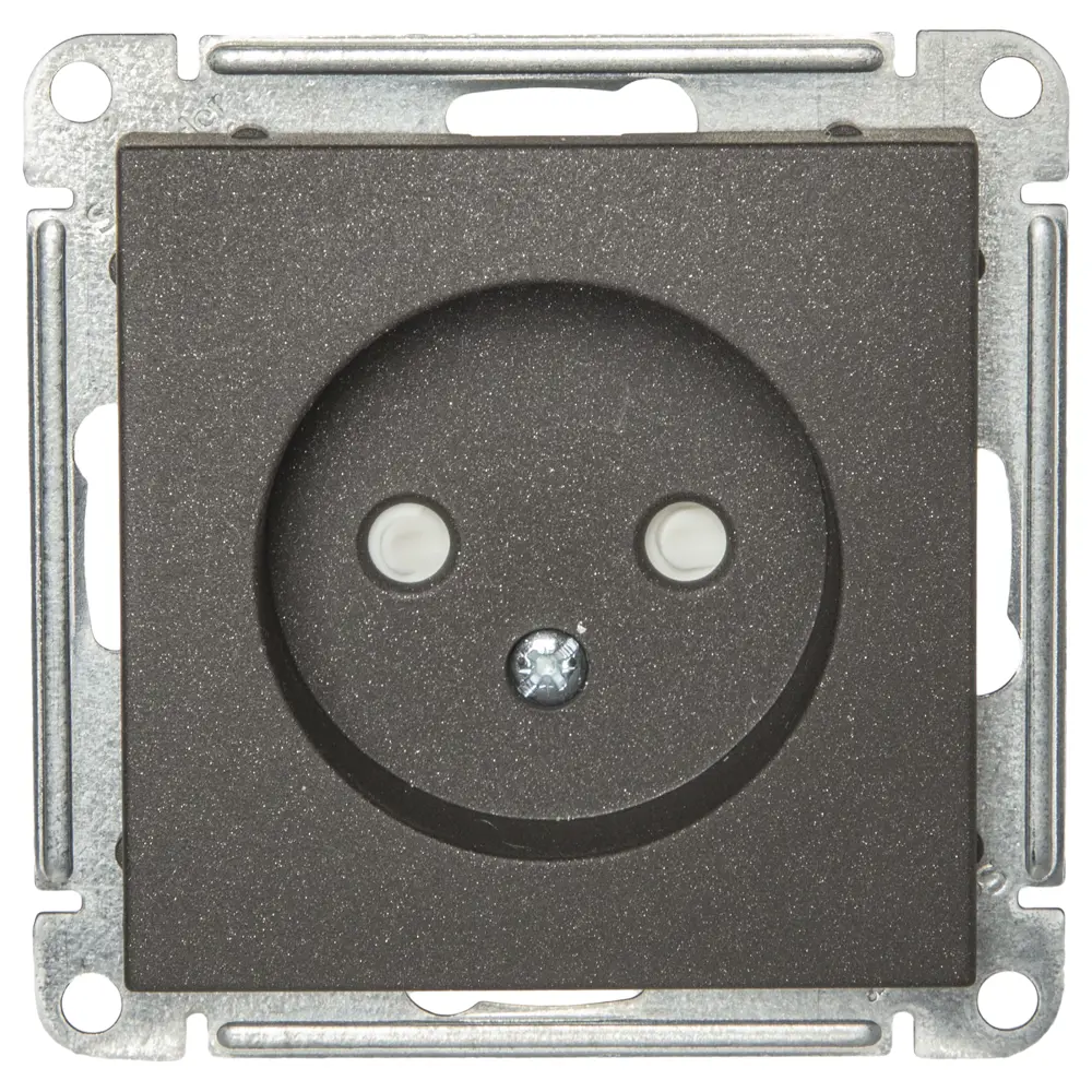 Розетка Schneider Electric W59, защитные шторки, цвет черный бархат STLM-2078239