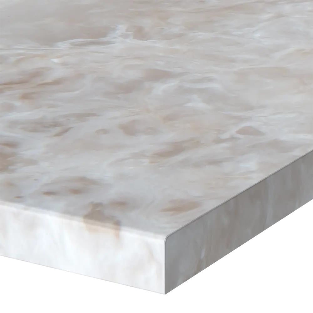 Столешница кухонная Раффиа 100x100x2 см искусственный камень цвет бежевый 89398960 STLM-2071861 Santreyd Раффия - Вид №2