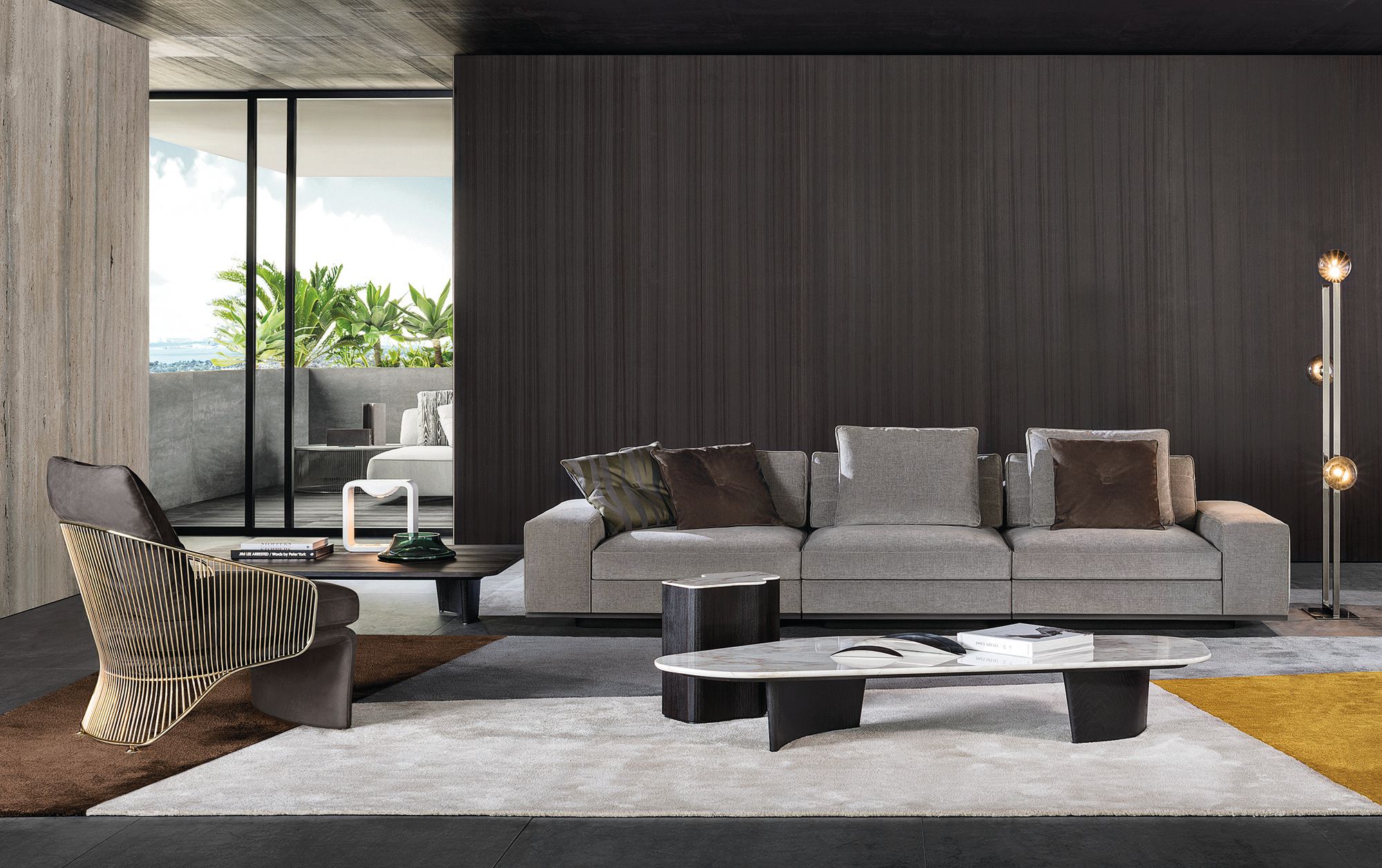 Модульный тканевый диван Minotti ARCH-00037891 - Вид №14
