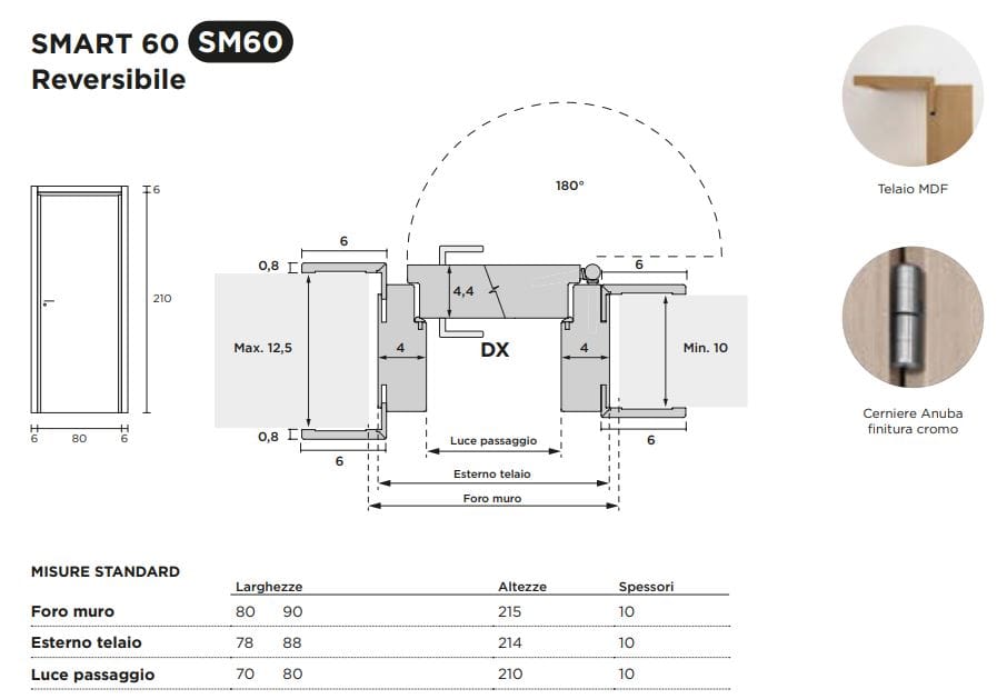 Деревянные распашные двери Venus Design Венера ARCH-00067061 - Вид №3