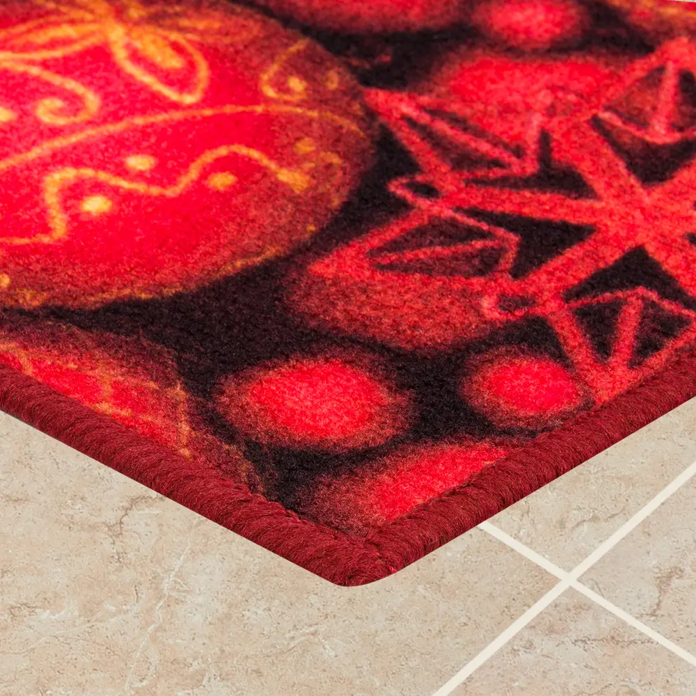 Коврик Красные игрушки 45x68 см нейлон цвет красный 83704047 STLM-2090063 CTIM  - Вид №1