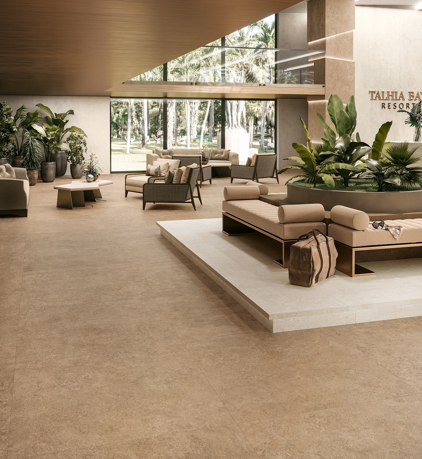 Пол из керамогранита с эффектом камня Atlas Concorde Lims ARCH-00023095 - Вид №5