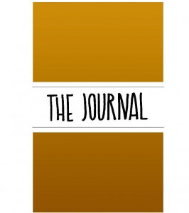 527045 Ежедневник "The Journal" В5, 2 тетради, золотистый Maxgoodz