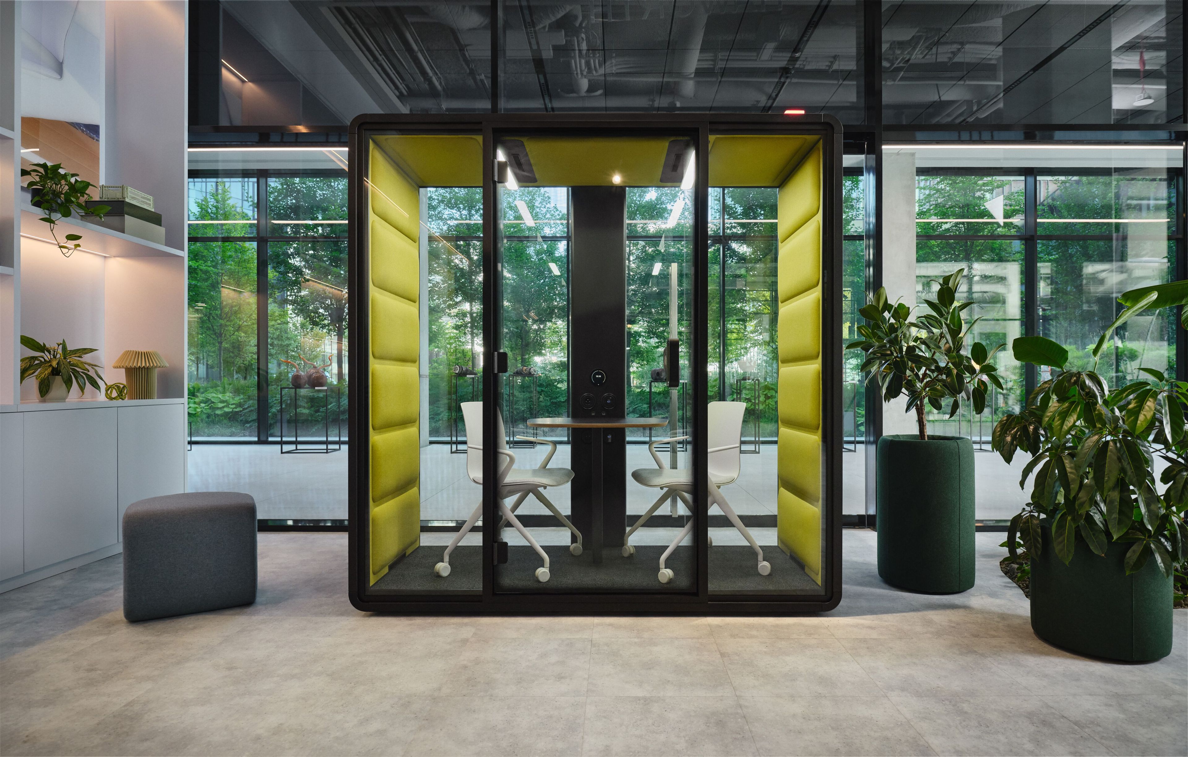 Многосторонняя акустическая офисная кабина со встроенным освещением Mikomax Smart Office HushFree ARCH-00100535 - Вид №1