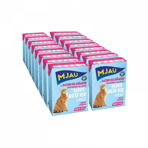 ПР0040562*16 Корм для кошек мясные кусочки в желе с лангустом конс. (упаковка - 16 шт) MJAU
