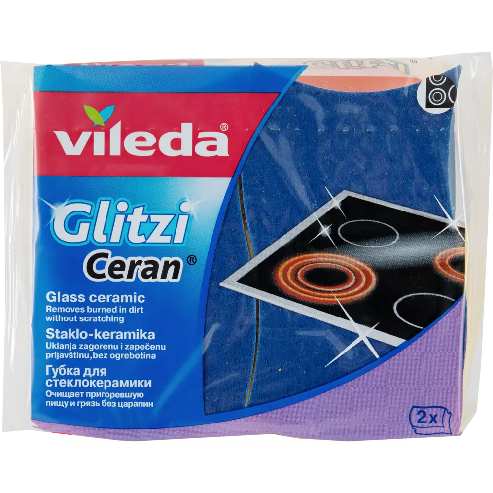 Губка Vileda для стеклокерамики 2 шт STLM-2171903 - Вид №3