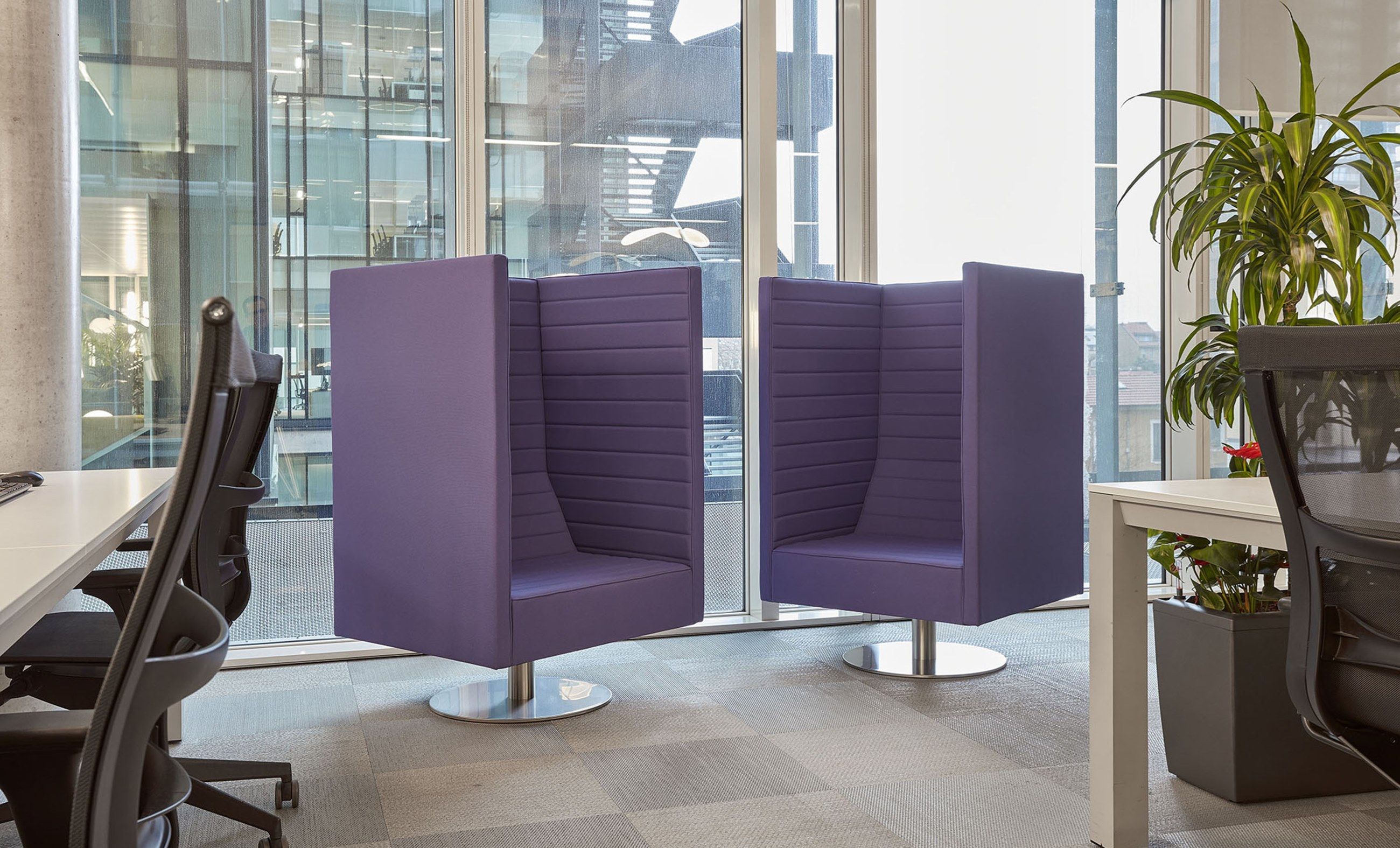 Вращающееся кресло с высокой спинкой Marelli ARCH-00047063 - Вид №6