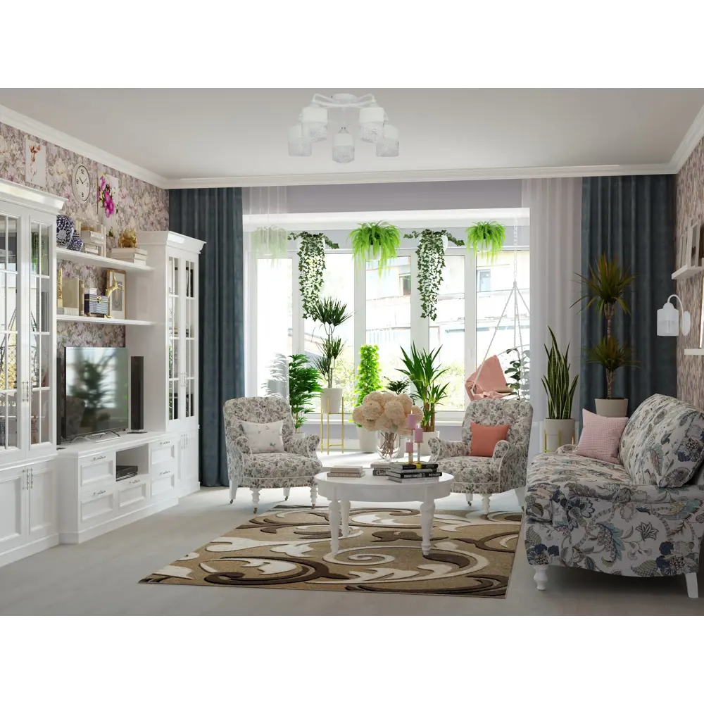 Плед 125X150 см фланель цвет красный Atmosphera STLM-2150520 - Вид №4