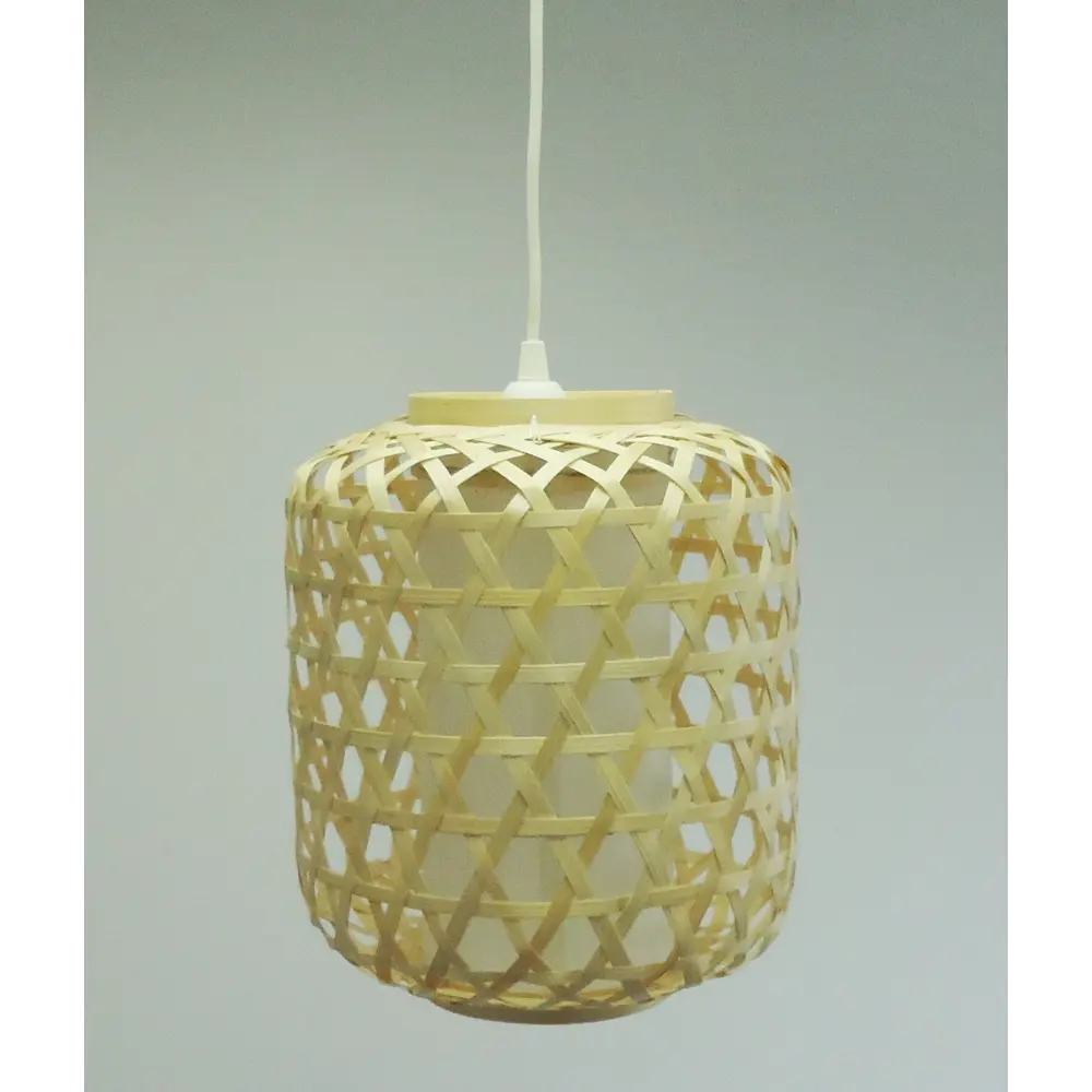 Подвес Inspire Danang 1xE27x60 Вт, 23, 5 см, бамбук 16671343 STLM-2197634  - Вид №1