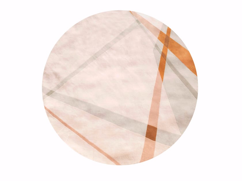 Круглый шерстяной ковер ROCHE BOBOIS Paris Paname ARCH-00121143