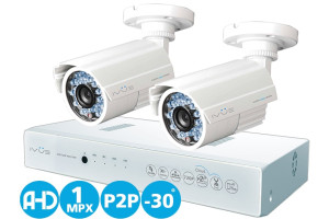 15546672 Комплект видеонаблюдения AHD 1MPX Дача 4+2 -D5004 AHC-B2 IVUE