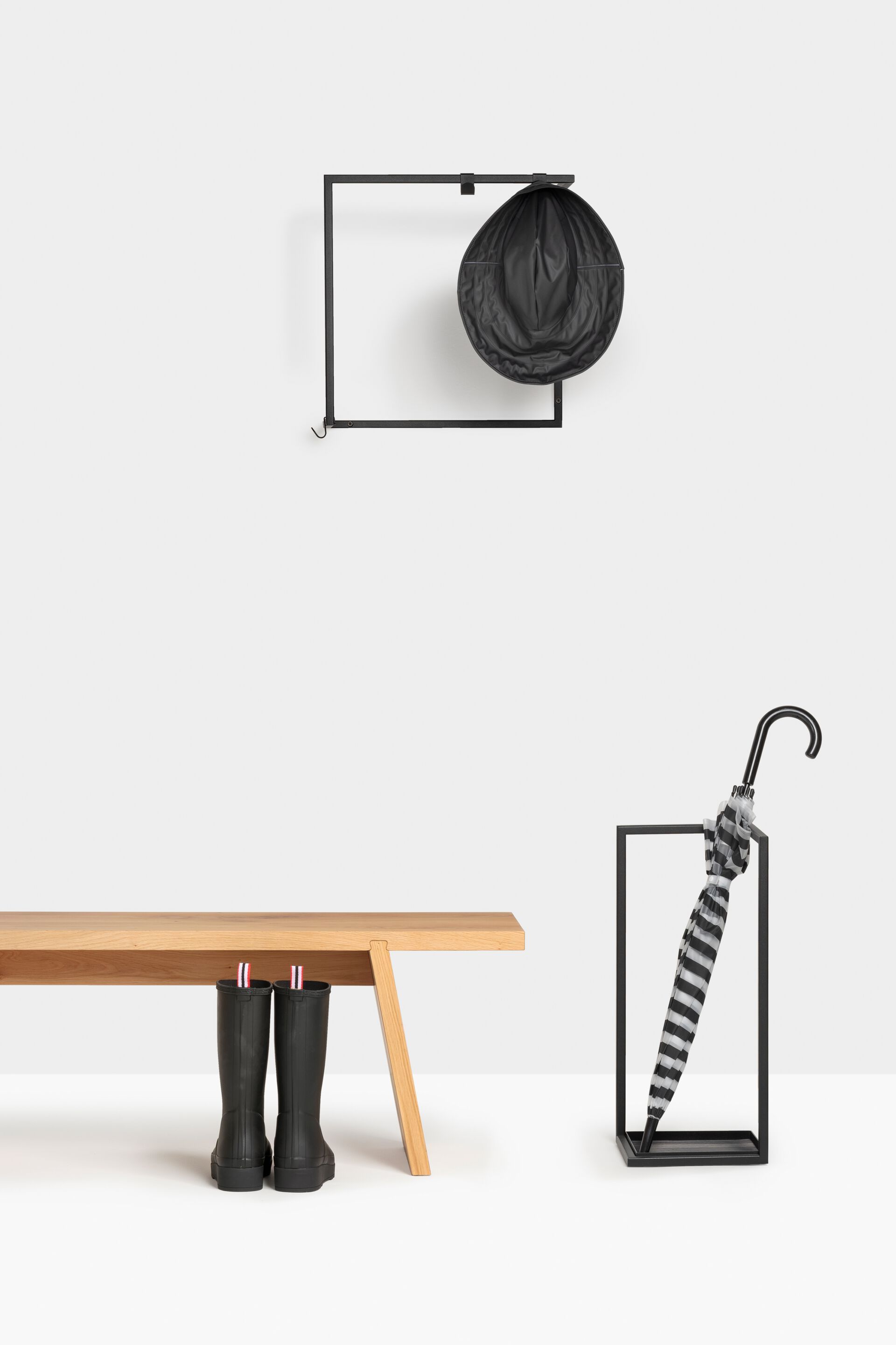 Напольная подставка для зонтов из стали с порошковым покрытием FUNCTIONALS рамка ARCH-00123321 - Вид №4