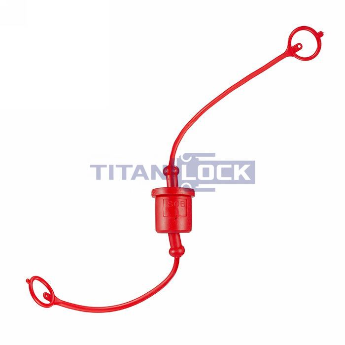 3/8in, заглушка для БРС серии B, ISO 7241-B, гибкий пластик TL3B-DP TITAN LOCK 
