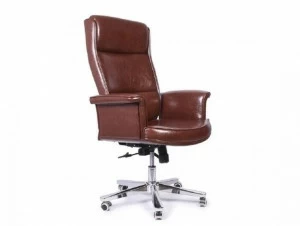 Arrediorg.it® Поворотное офисное кресло из экокожи с высокой спинкой