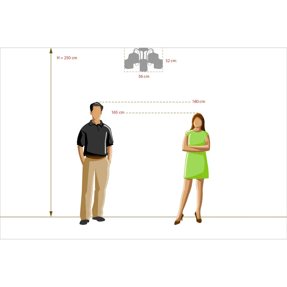 Люстра «Олимпия» 5xE14x40 Вт DE CITY STLM-2151718 - Вид №12