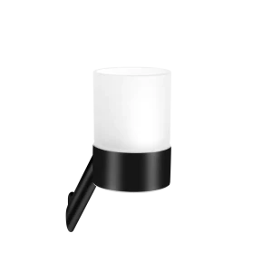 89379390 Стакан для зубных щёток Iddis Line LMLINSG0Bi45 подвесной сталь/стекло цвет черный