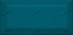 Клемансо бирюзовый грань пл. стена 7,4х15 кор (0,89м2) пал (28,48м2) Kerama Marazzi 16057