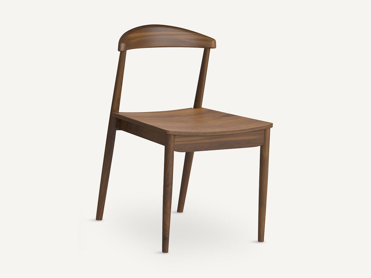 Деревянный стул с открытой спинкой AMPM GALB ARCH-00038442