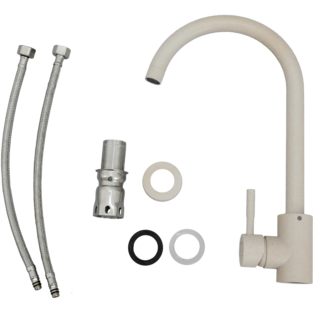 Кухонный смеситель Osgard Gron «Латте» с высоким изливом 82137982 STLM-0020142 - Вид №4