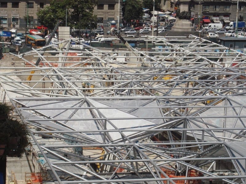 Металлическая крышка и ферменная конструкция CMM Struttura metallica tralicciata ARCH-00009827 - Вид №12