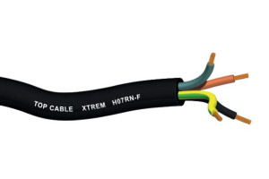 16393963 Силовой гибкий кабель H07RN-F 4х2,5 XTREM 20 метров 3004002MR20RU Top cable