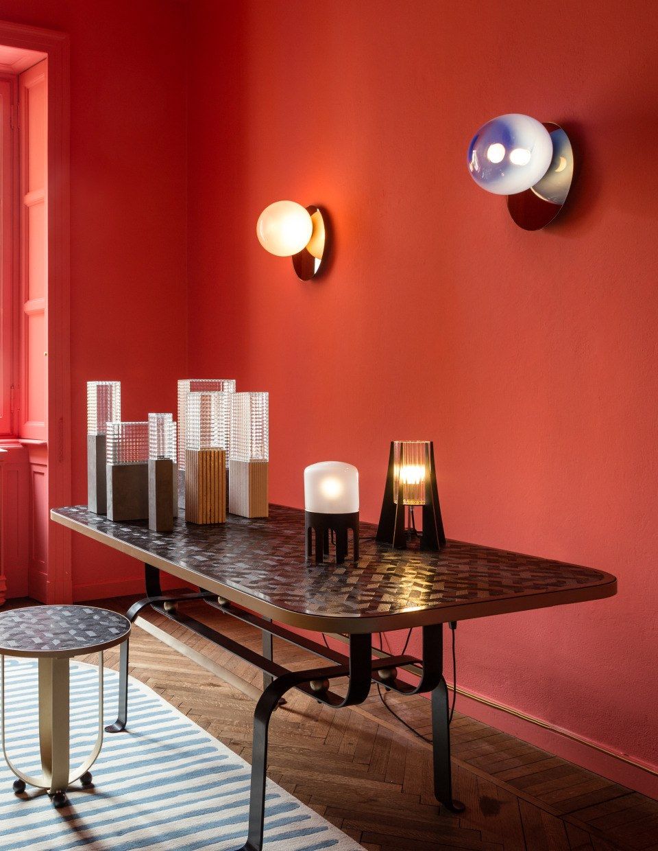 Настенный светильник / потолочный светильник из нержавеющей стали и хрусталя bomma ARCH-00050191 - Вид №4